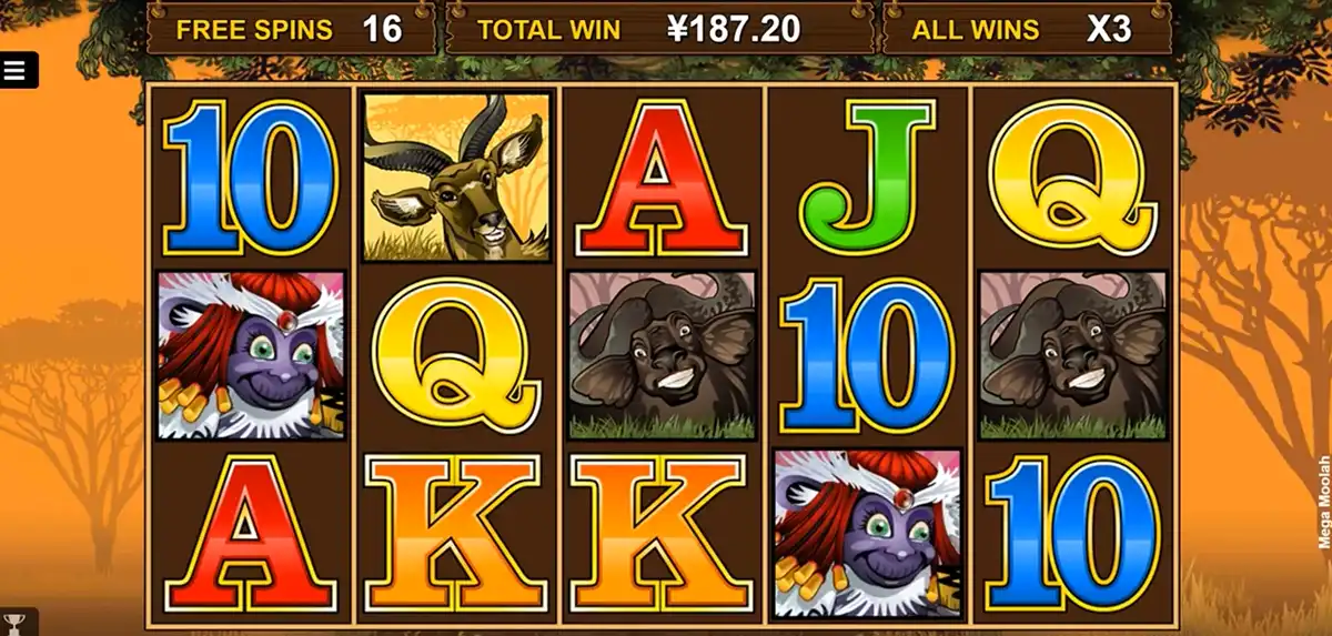 Features and functions of Mega Moolah